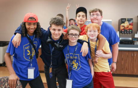 1W8A5354 Group of boys at Keyman conference.