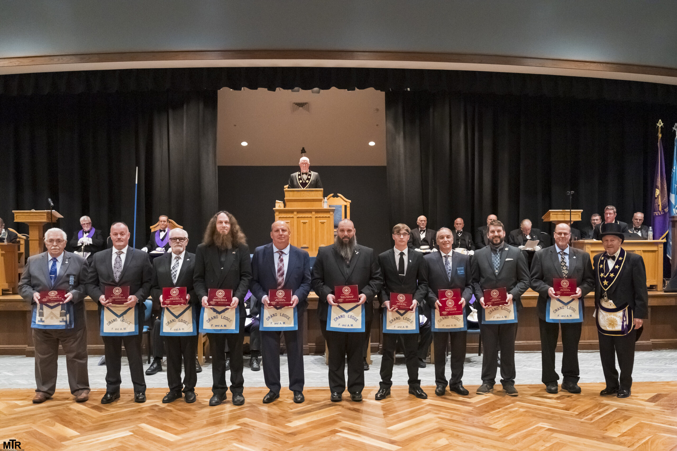 Group of Masons standing together